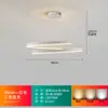 Lustre de Restaurante 2026 Novo Modelo Luminária de Quarto Principal Sala de Estar Minimalista Moderna Mesa de Jantar Luminária de Sala de Jantar Luminária Circular Minimalista