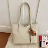 2026 Bolso Tote Simple Nuevo para Viajes Diarios de Mujeres, Gran Capacidad, Piel Suave, Bolso de Hombro Único, Sensación de Alta Gama, Elegante, Versátil