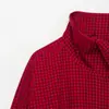 Comércio Exterior 2026 Outono Novo Estilo Europeu e Americano Moda Feminina Casual Jaqueta Aviador Xadrez 6318268