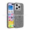 Funda para iPhone 16 con cuatro esquinas anticaídas y regulaciones militares, IP15, protector de pantalla con terminación IP14 y talco para bebés.
