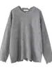 Camiseta Interior de Manga Larga para Hombre de Marca Trendy Guapo Estilo Perezoso Cleanfit Casual Coreano Versátil Suéter de Punto