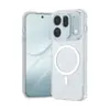 Aplicável à Capa de Celular Magnética Transparente Protetora Anti-Amarelamento à Prova de Queda para OPPO Find X10 Pro Max X10E