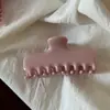 Pinza de pelo estilo coreano media coleta, pinza vintage para la parte trasera de la cabeza, pinza de tiburón para recogido, pasador con un tacto de alta gama y exquisito, accesorio para el cabello