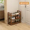 Zapatero de Múltiples Niveles para el Hogar Estilo Angosto para Almacenamiento de Zapatos en la Entrada Ahorrador de Espacio en el Pasillo Huella Pequeña Armario Pequeño Simple para Zapatos