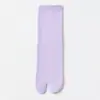 Calcetines de dos dedos para mujer, finos de verano, color liso, versátiles, calcetines de media pantorrilla para combinar con zapatos pequeños de cuero, calcetines simples de dedo dividido, calcetines largos, calcetines holgados