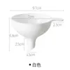 Embudo de Cocina Aigada para el Hogar de Plástico Pequeño con Boca para Condimentos y Aceite Herramienta Dispensadora Embudo de Aceite Dispositivo Embudo de Aceite