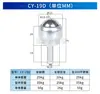 Rueda Ojo de Buey de Acero Inoxidable Tornillo de Rodamiento de Bolas Recto Cilíndrico Universal de Alta Resistencia Ksm15-Fl