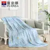 Colcha de Seda Fuanna 100% Seda Tussah Solteiro/Casal Colcha de Ar Condicionado para Estudantes e Crianças, Núcleo de Colcha Fino Fresco Respirável de Verão