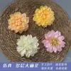 Acessórios de Cabelo de Dália em Camadas da Dinastia Han, Adorno de Cabeça de Flor de Seda, Pente de Cabelo, Grampo de Cabelo, Flor Artificial, Pente de Cabelo de Flor Estilo Tang, Vestuário Estilo Antigo