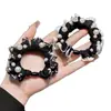 Nova Coleção Coreana de Scrunchies Plissados de Renda com um Toque de Luxo, Acessório de Prendedor de Cabelo Simples e Moderno com um Toque de Elegância