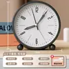 Despertador Popular Metálico Transfronteiriço, Relógio de Mesa Simples e Criativo para Estudantes, Luz Noturna, Relógio de Mesa Silencioso, Gadget para Acordar, Sino de Alarme