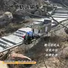 Vehículo de transporte monorraíl de alta potencia para construcción en áreas escénicas, transportador de escalada, vehículo de transporte por vía férrea agrícola para colinas y zonas montañosas