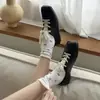 Calcetines de algodón de Xinjiang para mujer con estampado de copo de nieve y encaje, calcetines sin costuras de media pantorrilla, estilo primavera y otoño, calcetines apilables simples y versátiles estilo japonés