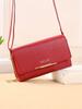 Cartera Nueva para Mujer 2024 Estilo Coreano Bolso de Hombro Multifuncional Clutch Mediano Monedero Ventas Directas de Fábrica