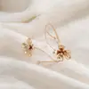 Colección de Pulseras de Brazo, Pulseras Abiertas Metálicas con Flor y Borla Transfronterizas Europeas y Americanas para Mujer, Moda Personalizada, Accesorios de Estilo Marino Sencillo
