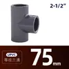 Tê de PVC Tê de UPVC para soldagem junta de Tê para tubo de abastecimento de água conexões de plástico para tubo de água Tê White Blue Gray