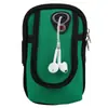 Bolsa de Brazo Deportiva Apple Funda Multifuncional para Teléfono Móvil Cinturón Impermeable para Brazo Bolsa de Brazo para Fitness Montar Correr Bolsa de Brazo de 5.5 Pulgadas