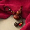 Llavero Colgante de Calabaza de Sándalo Cadena para Coche Anillo Llavero Juguete Portátil Creativo Personalizado para Hombres y Mujeres para Jugar