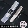 Peines pequeños de hotel, artículos desechables empaquetados individualmente, portátiles para dormitorios de estudiantes, cabello suave, adecuados para alojamientos y hoteles, al por mayor