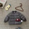 Forro interno leve de plumas para meninos, mantendo bebês e crianças pequenas aquecidos na temporada outono/inverno de 2026; Jaqueta de plumas estilo coreano para meninos usarem como peça externa