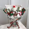 Ramo de Muñecas Navideñas Producto Terminado para Novia e Hijo Regalo Creativo de Año Nuevo Muñeca Ramo de San Valentín