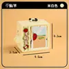 Máquina de Animación de Flip Book Creativa Libro de Respuestas Llavero con Texto Inspirador Colgante para Estudiante Colgante para Bolso Pequeño Regalo