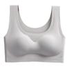 Vendas Diretas da Fábrica Segurança Sem Costura Push-Up Roupa Íntima Esportes Yoga Colete Sem Aros Seda Gelo Zero Restrição Sutiã para Dormir