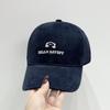 Gorra de Béisbol Bordada de Cabeza Grande Estilo Nuevo para Mujer Otoño e Invierno Estilo Coreano Sombrero de Sombra Versátil Muestra la Cara Gorra Pequeña para Hombre