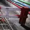 Barrera de Bloqueo Neumático para Vehículos de Minería Viga de Bloqueo Neumático para Transporte sobre Rieles en Minas de Carbón Puerta de Bloqueo Neumático para Vehículos de Tipo Oscilante Horizontal