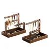 Estante para Joyas para Uso en Casa, Estante de Almacenamiento de Gomas para el Cabello y Pasadores de Escritorio, Organizador de Pulseras y Cuentas para Interiores, Soporte de Exhibición para Broches y Relojes