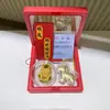 Colgante Zodiaco 2026 Año del Caballo, Llavero que Atrae Dinero, Pegatina Dorada para Teléfono Caballo Pequeño, Cadena para Teléfono al por Mayor