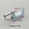 Varilla de tracción de hierro fundido Canal de techo Estructura de acero Gancho de pinza de tigre Fábrica Bastidor de puente Clip de fijación de viga I en forma de C M10/M12
