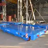 Coche de transferencia de riel eléctrico a batería de 70 toneladas de acero fundido para trepar por el suelo sobre rieles, coche de riel de suelo eléctrico con pesaje