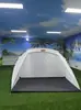 Barraca tipo Tenda Cúpula para Acampamento ao Ar Livre, Montagem Rápida, à Prova de Chuva, Proteção Solar, Portátil, Dobrável, Conjunto Completo