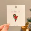 Broche Metálico de Goteo de Aceite para Hombres y Mujeres, Decoración Fija para Bolsas, Accesorios de Insignia de Aleación Estilo Japonés Venta al por Mayor Modelo Nuevo 2024