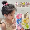 Anillo Grueso Trenzado para el Cabello para Niños Lindo Color Dopamina Caucho Tendón Diadema Cola de Caballo Bola para el Cabello Accesorios para el Cabello