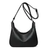 Bolso Dumpling Casual de Gama Alta para Viajero Diario Mujer 2025 Nuevo Bolso para Madre de Mediana Edad Hombro Único Cuero Suave Bolso Cruzado de Axila