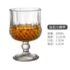 Juego de Vasos Creativos de Cristal para Whisky y Cócteles Vaso Extranjero para Vino Taza Clásica Vaso Tumbler Vino Metabo