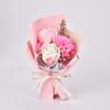 Dia das Mães Cravo Flor Artificial Rosa Sabonete Buquê Caixa de Presente Decoração Atacado para Presentes de Aniversário para Mãe e Esposa