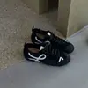 Tênis de treino alemão retrô color block para mulheres, couro genuíno, confortável, respirável, tênis casuais, com cadarço, tênis Forrest Gump, tênis esportivo simples