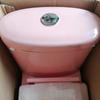 Tapa del Tanque de Agua del Inodoro de Jardín de Infancia Color para Niños Cojín para Asiento de Inodoro Cubierta con Botón Redondo de Cerámica y Plástico con Desaceleración