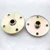 Accesorios modificados para go-kart de cuatro ruedas Eje trasero de motocicleta de playa Asiento de brida de cubo de rueda de cuatro agujeros Placa de brida diagonal 100