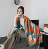 Novo cachecol de outono e inverno estilo coreano, de cashmere sintético, dupla face com cadeado de coração, versátil para ambientes com ar condicionado, xale quente, aquecedor de pescoço para estudantes