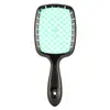 Peine Popular Transfronterizo de Malla Hueca tipo Panal Peine para Peinar el Cabello Niñas Hogar Portátil Peine Anti-Nudos