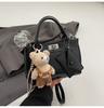Bolso de Mano Retro de Moda Platino para Mujer 2025 Verano Nuevo Lujo Accesible Bolso de Hombro de Gran Capacidad Bolso Cruzado para Viajeros