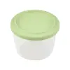 Lonchera de Silicona de Grado Alimenticio, Caja de Almacenamiento para Conservar Frescura, Bol para Almacenar Verduras Encurtidas, Bol Pequeño para Kimchi, Uso Especial para Calentamiento en Microondas