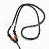 Corrente longa para suéter cordão trançado corda de colar de jade atacado corda com pingente de contas de ágata e jade corda grossa corda trançada