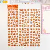 Set de Pegatinas para Manualidades, Caja de Almacenamiento de Pegatinas de PVC Transparente, Pegatinas Impermeables, Pegatinas Lindas y Femeninas, Pegatinas para Termos al por Mayor