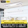 Tendedero Eléctrico de Ropa con Control Remoto Inteligente, Altura Ajustable para Balcón, Máquina de Barra Automática de Secado de Ropa de Tijera Doble Fila para Uso Doméstico