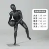 Expositor de Modelo de Corrida Esportiva Infantil Manequim de Vitrine de Loja de Roupas Infantis Mesa de Boneca Adereços de Modelo Infantil Manequim Corpo Inteiro